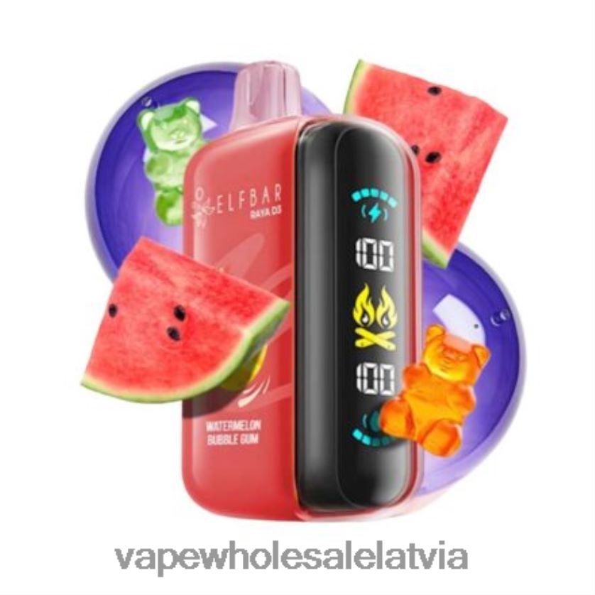 Elektroniskā Cigarete Cena - vienreizējās lietošanas Elf Bar Raya D3 25 000 2FX6R81