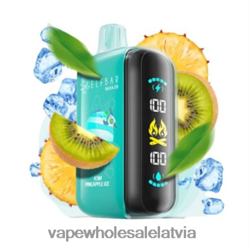 Elektroniskā Cigarete Cena - vienreizējās lietošanas Elf Bar Raya D3 25 000 2FX6R81