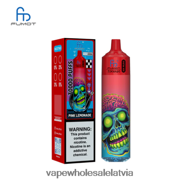 Electronic Cigarette Wholesale Supplier - Fumot Tornado 30k mūzika rozā limonāde TNFJ8F23