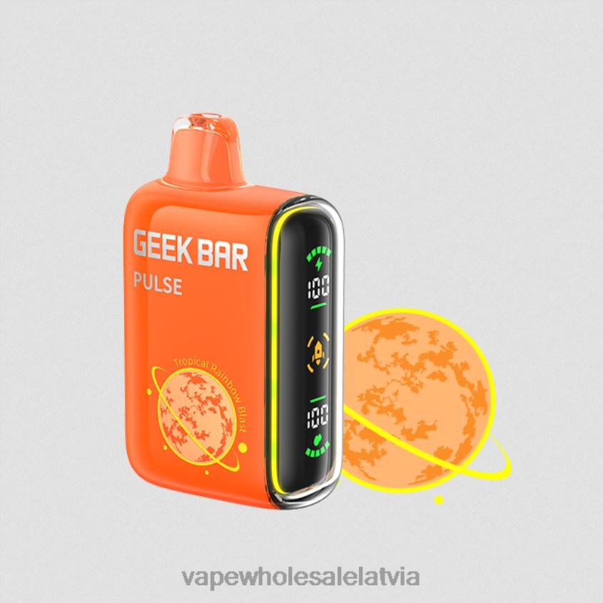 tropu varavīksnes sprādziens