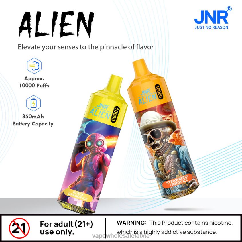 elektroniskā cigarete kubik 26662642 dubultais ābols JNR ALIEN