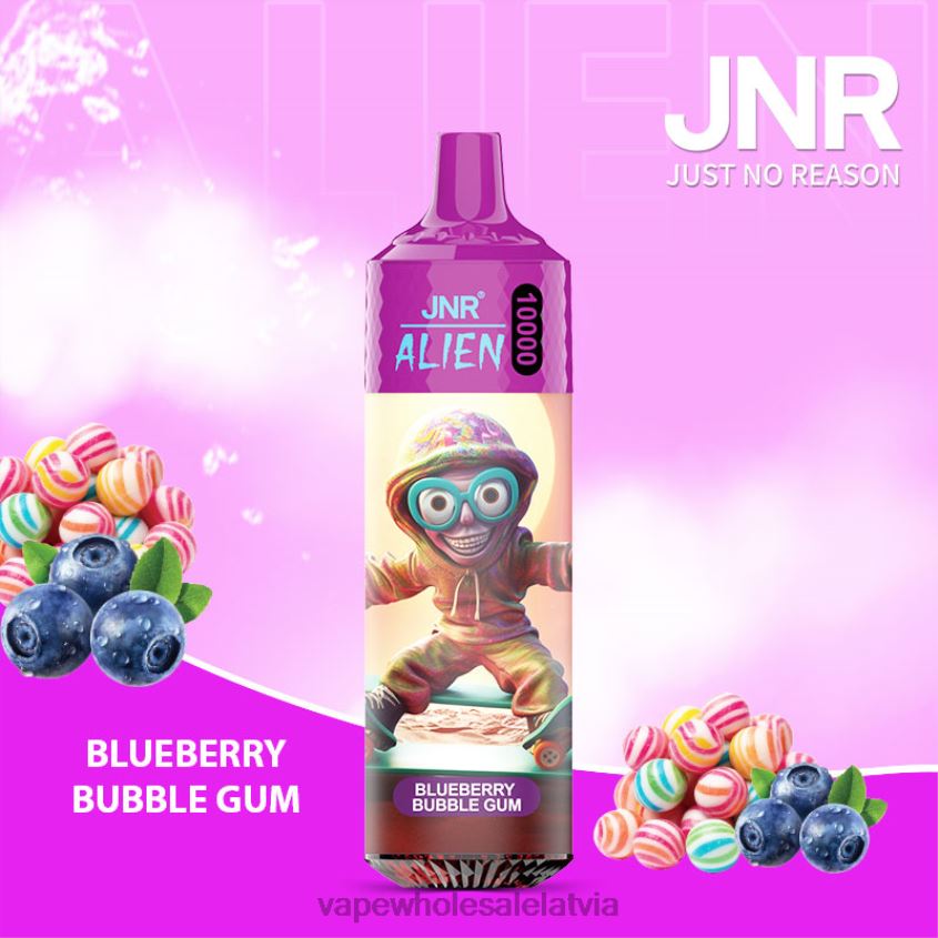 kiwi elektroniskā cigarete 26662636 melleņu gumija JNR ALIEN