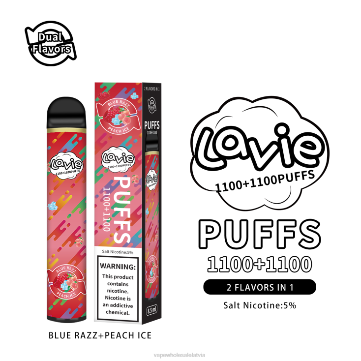 zils razz/persiku ledus