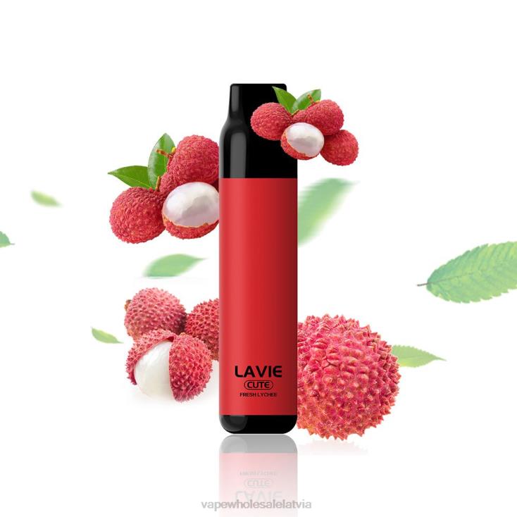E Cigarette Wholesale - svaigs ličī LAVIE BAR 3000 uzpūtienu H8B0J286