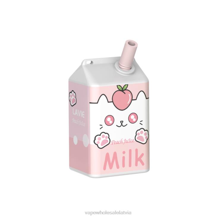 Electronic Cigarette Wholesale Supplier - persiku sula LAVIE MILK 7000 uzpūtienu H8B0J179