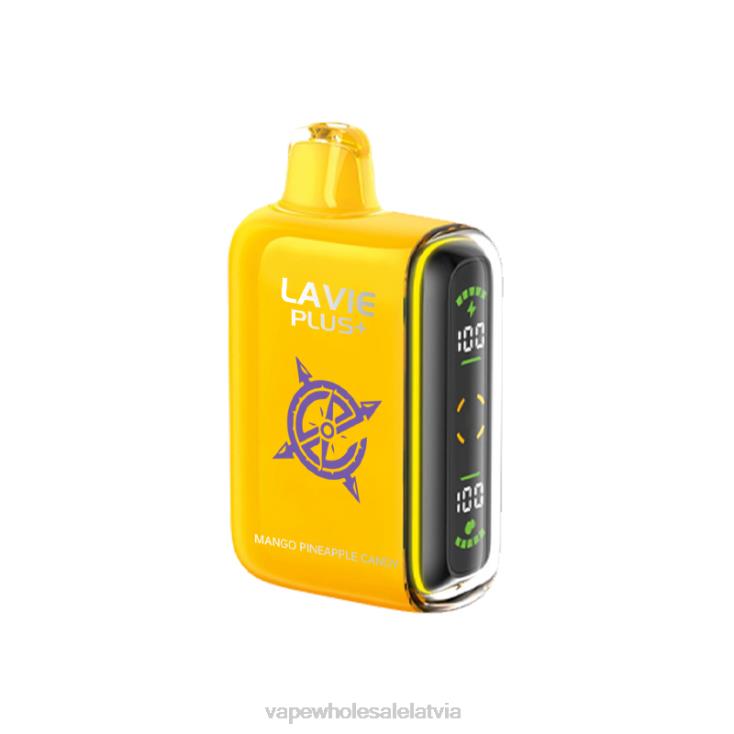 Electronic Cigarette Wholesale Price - mango ananāsu konfektes LAVIE PLUS 15000 uzpūtienu H8B0J102