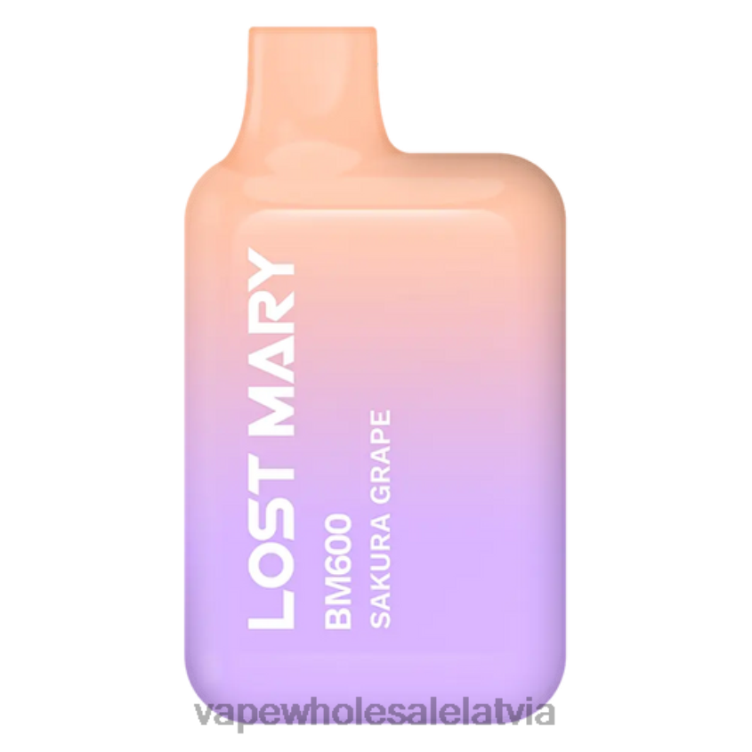 elektroniskā cigarete salt 26662373 sakuras vīnogas LOST MARY BM600