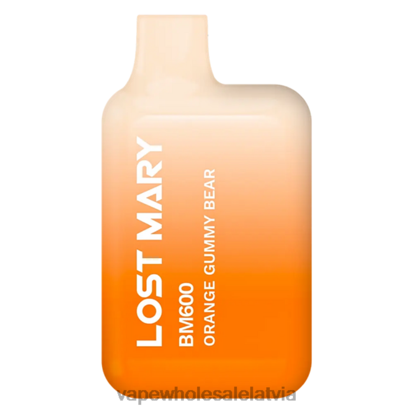 oranžais gumijas lācis