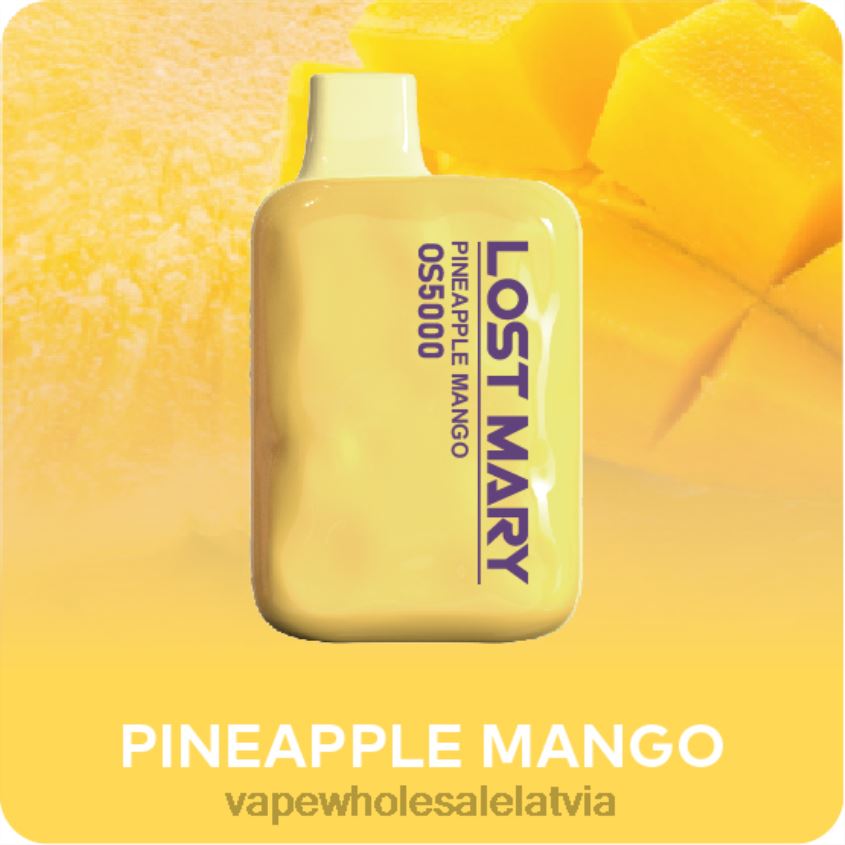 kiwi elektroniskā cigarete 26662496 ananāsu mango LOST MARY OS5000