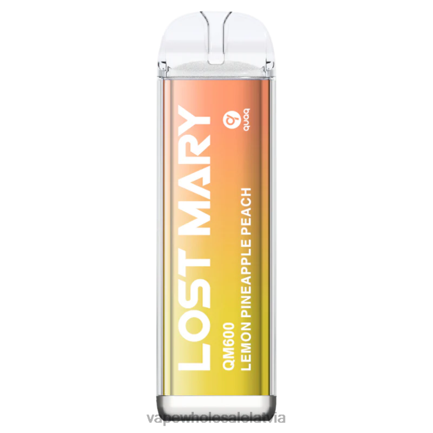 citronu ananāsu persiks