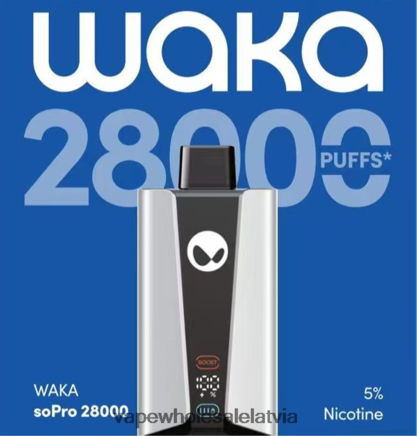 Vienreizējās Lietošanas Vape - daudzveidīga garša RELX WAKA SoPro 28 000 Z80FNL31