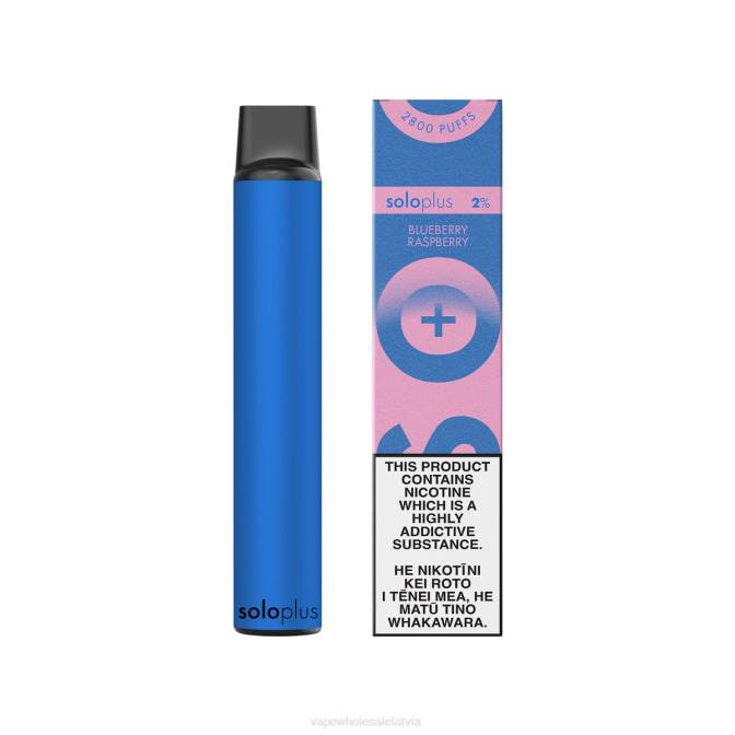 E Cigarette Wholesale - Solo Plus vienreizējās lietošanas vape paradīzes kolekcija melleņu avenes 4F0H39