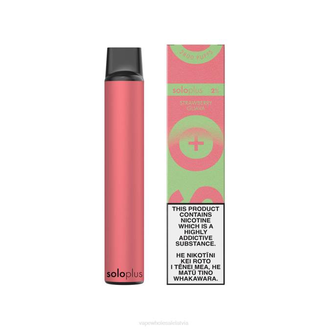 Electronic Cigarette Wholesale Price - Solo Plus vienreizējās lietošanas vape paradīzes kolekcija zemeņu gvajava 4F0H37