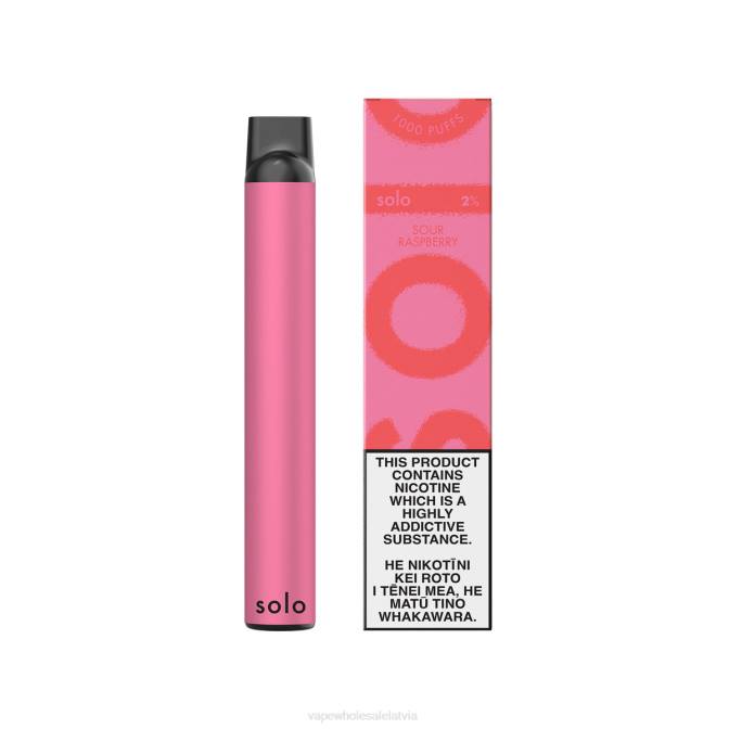 E Cigarette Wholesale - Solo vienreizējās lietošanas vape skāba avene 4F0H13
