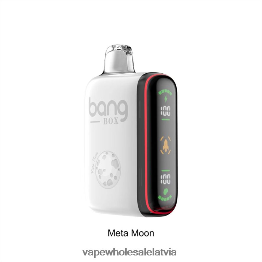 Vape Wholesale Latvia - Bang Box 9000-18000 uzpūtienu viedais jaudas displejs meta mēness 862V0833
