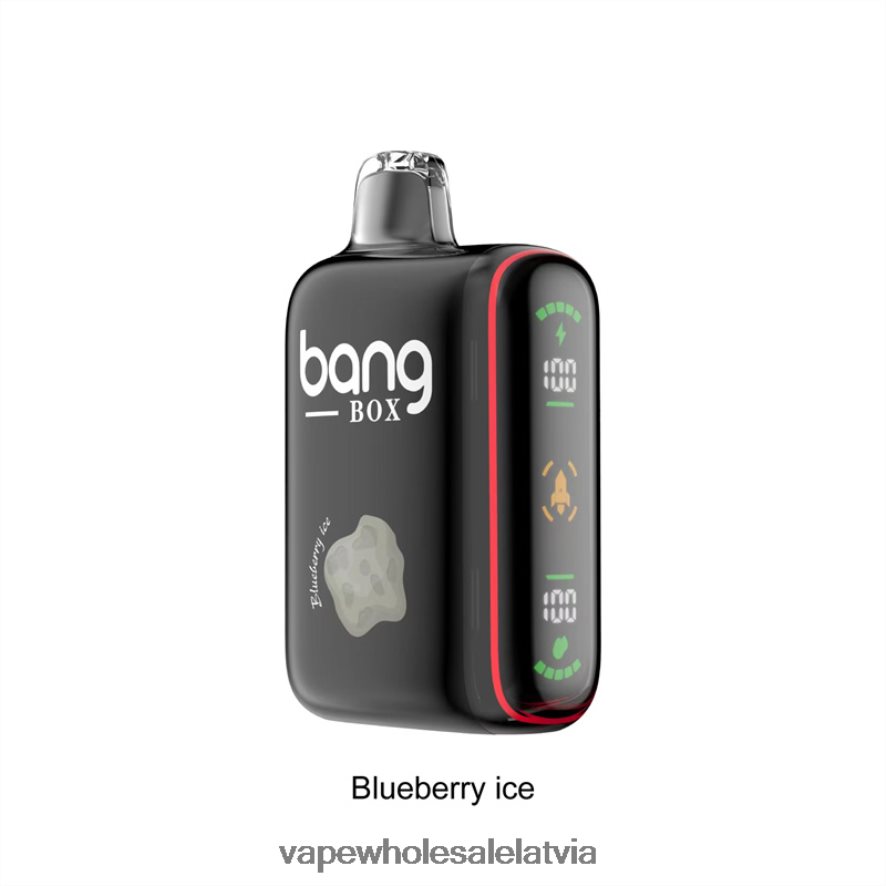 Vape Wholesale Supplier - Bang Box 9000-18000 uzpūtienu viedais jaudas displejs melleņu ledus 862V0832
