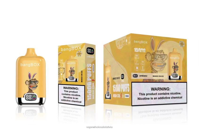 mango uz ledus