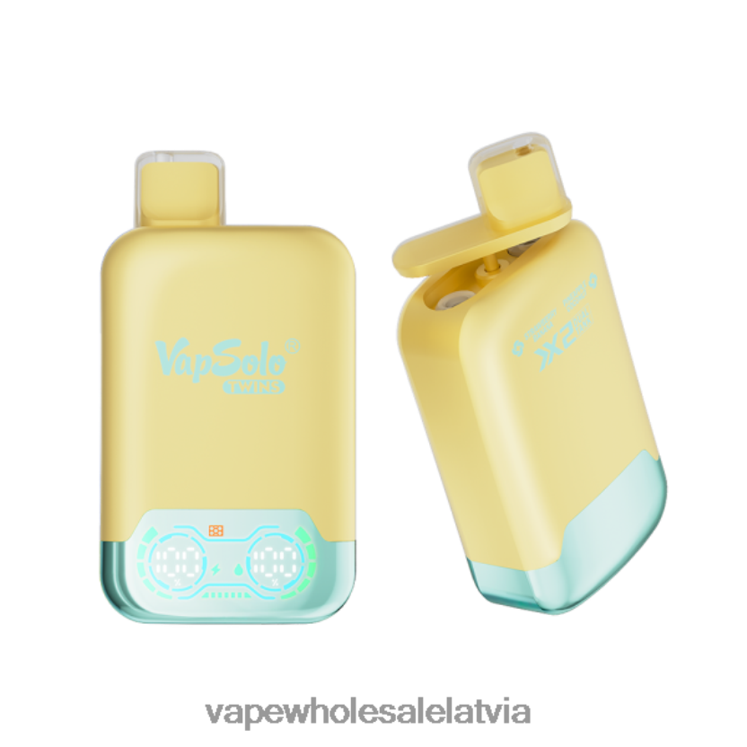 Electronic Cigarette Liquids Wholesale - Vapsolo TWINS vienreizējās lietošanas vape ananāsu kokosriekstu un zemeņu banāns ZLD8PH125