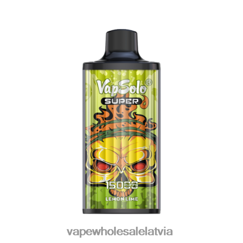 E Cigarette Wholesale - Vapsolo SUPER vienreizējās lietošanas vape citronu laima ZLD8PH112