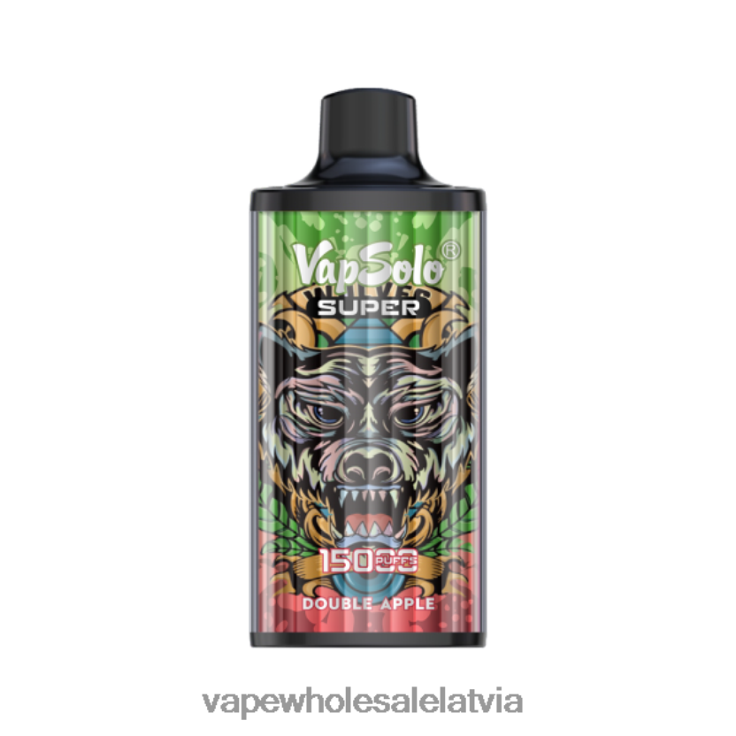 Electronic Cigarette Liquids Wholesale - Vapsolo SUPER vienreizējās lietošanas vape dubultais ābols ZLD8PH111