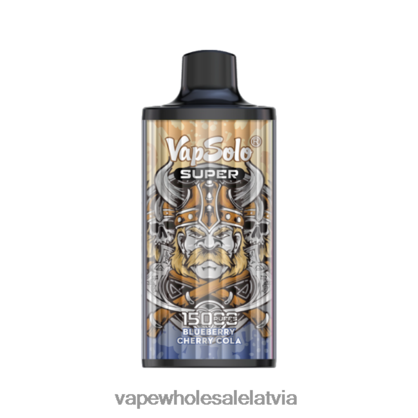 Electronic Cigarette Wholesale Price - Vapsolo SUPER vienreizējās lietošanas vape melleņu ķiršu kola ZLD8PH109