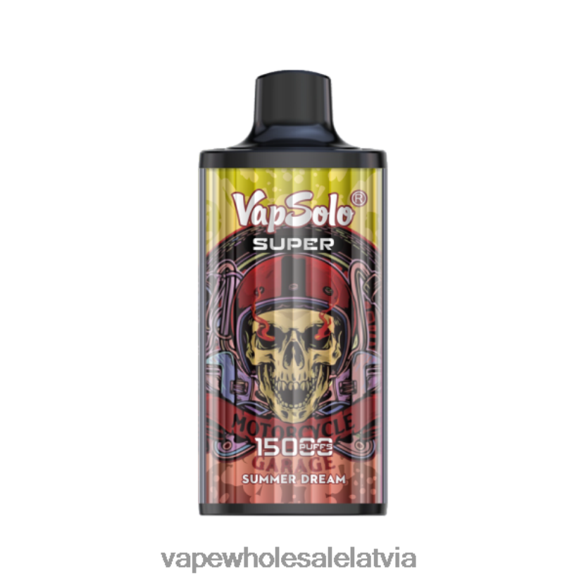 Vape Wholesale Supplier - Vapsolo SUPER vienreizējās lietošanas vape vasaras sapnis ZLD8PH118