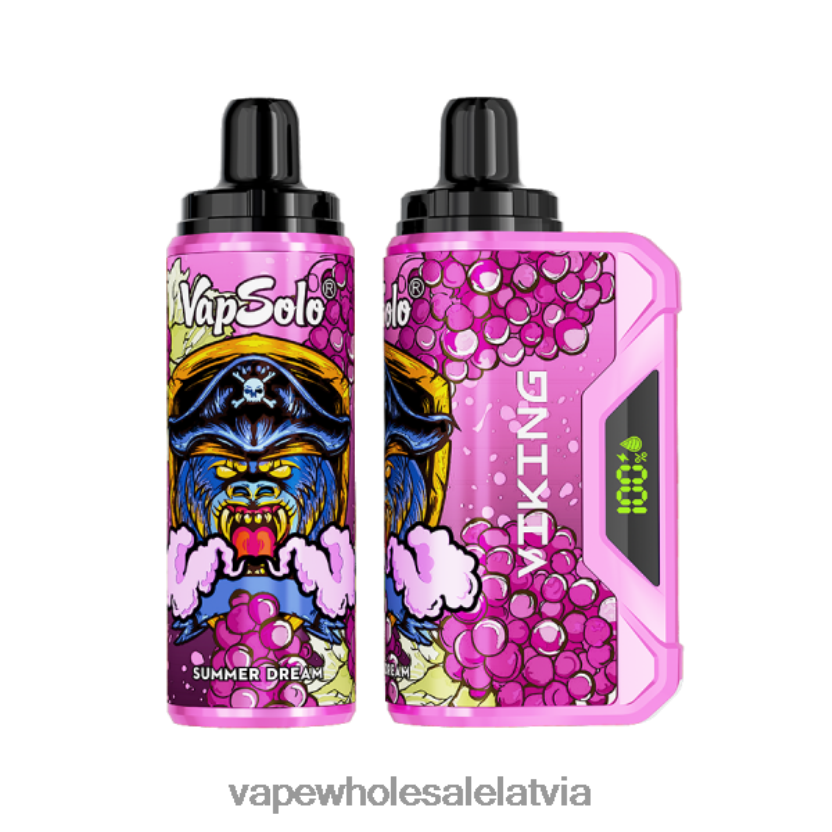 Elektroniskā Cigarete Cena - Vapsolo VIKING vienreizējās lietošanas vape vasaras sapnis ZLD8PH141